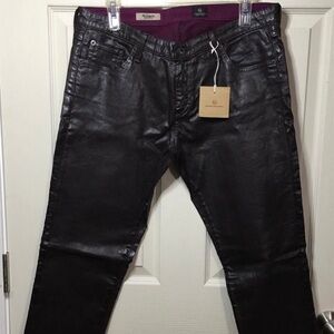 AG Leatherette Jeans